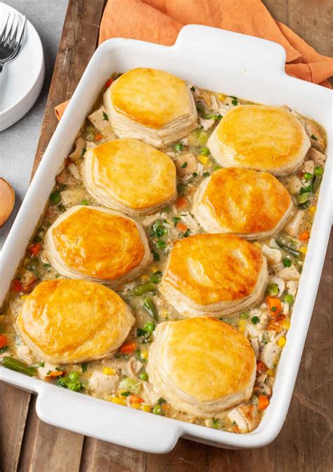 Creamy Chicken Pot Pie Casserole | All Things Mamma