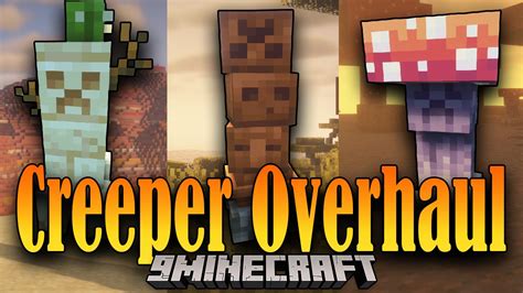 Creeper Overhaul Mod (1.19.2, 1.18.2) - More Creeper Variants - Mc-Mod.Net