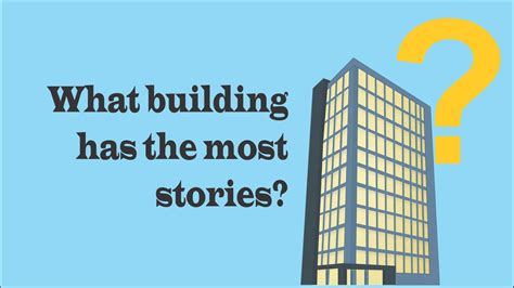 Riddle: What building has the most stories? - YouTube