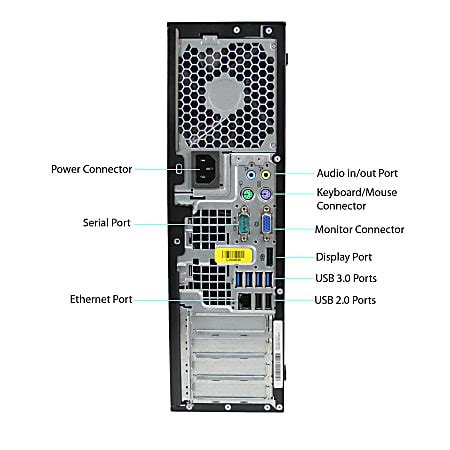 HP Elite 8300 Refurbished Desktop PC 3rd Gen Intel Core i5 16GB Memory ...