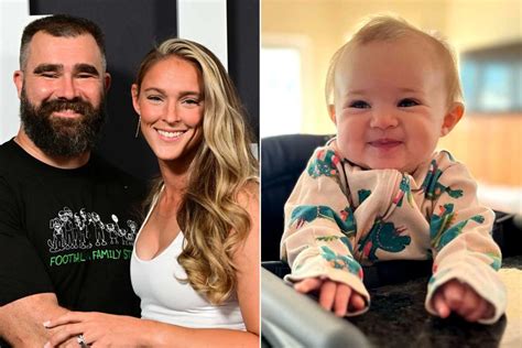 Jason Kelce Admits He's 'Not as Adept' at Handling Baby Daughter, Acts ...