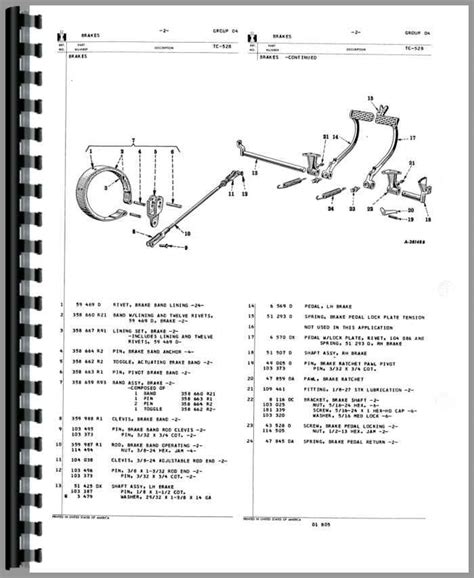 Farmall 140 Tractor Parts Manual