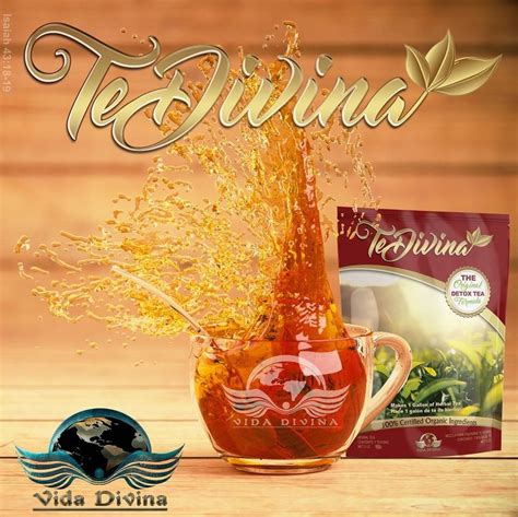 Te Divina - 1 Week Supply | Detox tea, Detox, Detox drinks