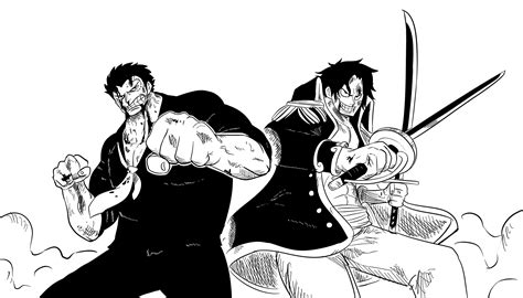 Roger And Garp : r/OnePiece