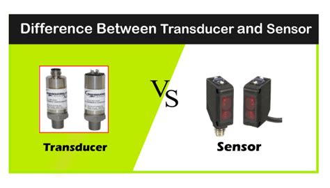 Difference between Transducer and Sensor | Online Tutorials Library ...