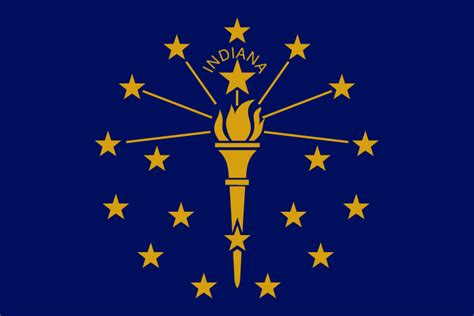 Flag of Indiana | State Symbols USA