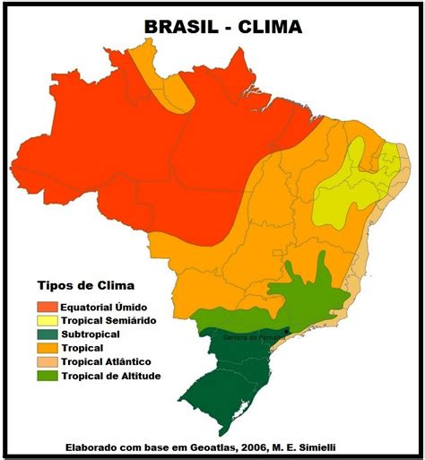 BRASIL - CLIMA | SUPORTE GEOGRÁFICO