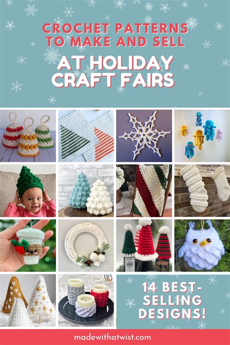 14 Festive Crochet Patterns to Make for the Holidays - Made with a Twist