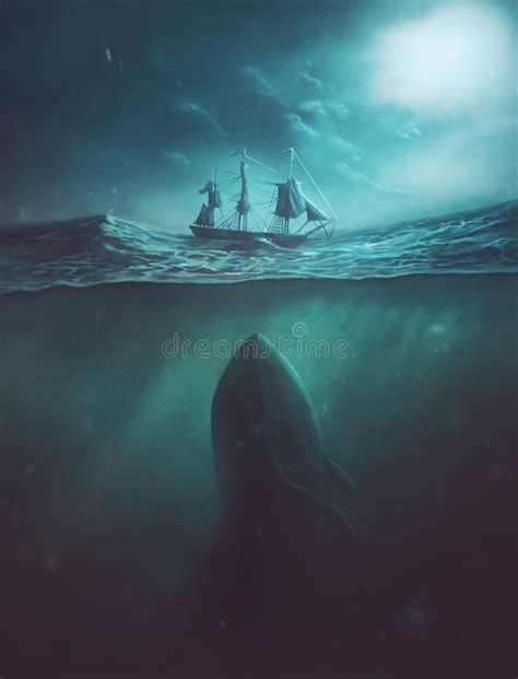 Jonah and the Whale Digital Painting Stock Image - Image of story, religion: 187309739