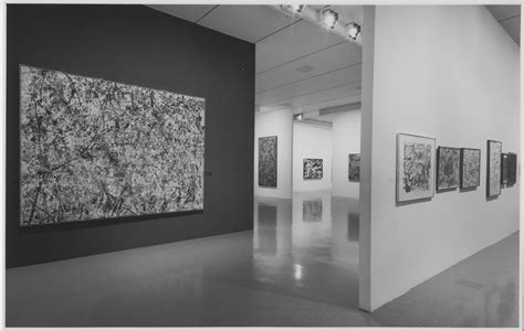 Installation view of the exhibition "Jackson Pollock." | MoMA