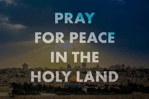 Praying for peace in the Holy Land » SAT-7 UK