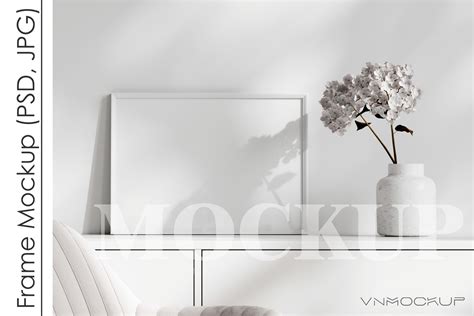 Horizontal Frame Mockup Graphic by VNmockup · Creative Fabrica