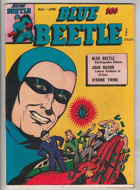 Blue Beetle #41 (Apr-46) FN/VF Affordable-Grade Blue Beetle (Ted Kord ...