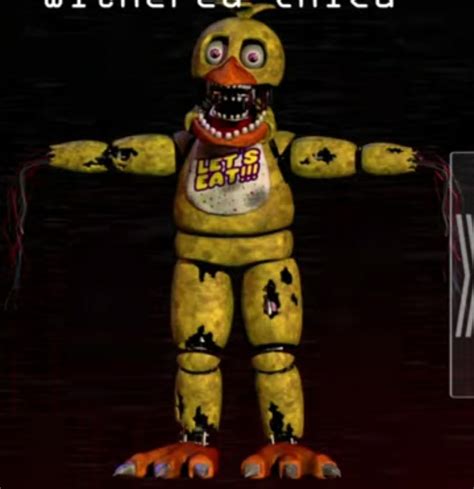 Fnaf 2 deluxe edition: Withered Chica by Mclsr on DeviantArt