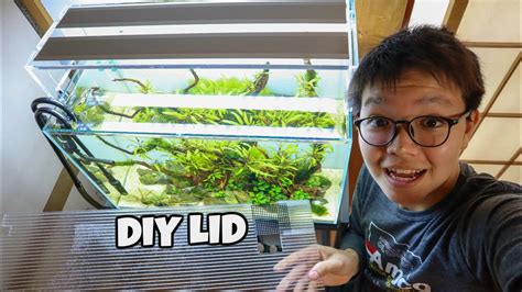 CHEAP & EASY Aquarium LID that Anyone can make! - YouTube