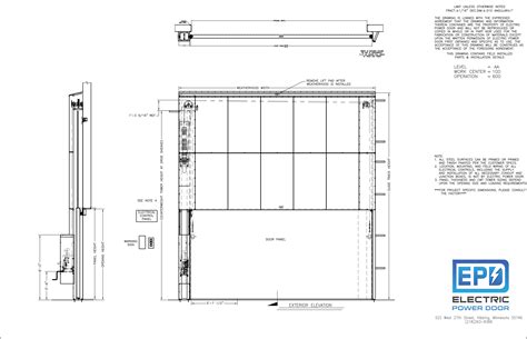 Vertical Lift Doors - Electric Power Door