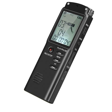 ARCHEER 8GB Digital Voice Recorder Rechargeable Dictaphone Portable Audio Recorder Device Small ...