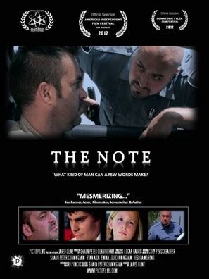 The Note (2012) movie posters