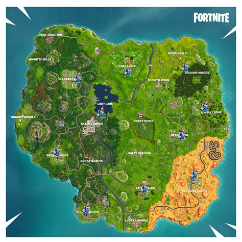 Fortnite Cake Map