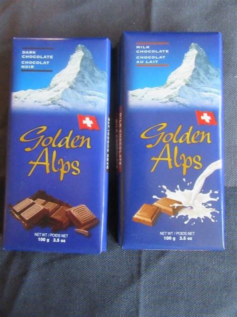 Swiss Chocolate bars by Golden Alps - The European Pantry