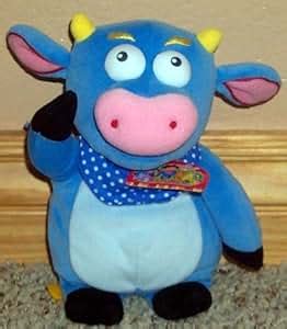 Amazon.com: Rare Dora the Explorer 9 Inch Benny the Bull Plush Doll: Toys & Games