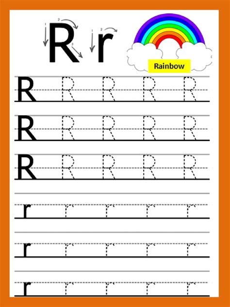 Letter Rr | Kindergarten worksheets sight words, Letters for kids ...