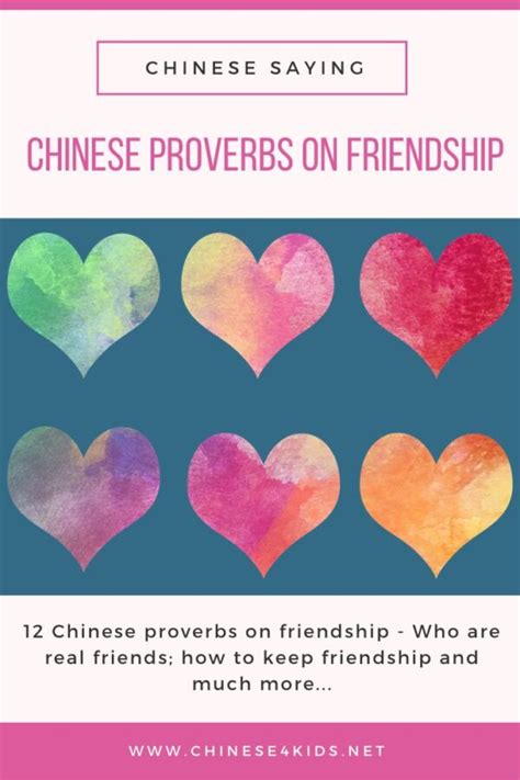 12 Chinese proverbs on friendship - Chinese wisdom on friendship