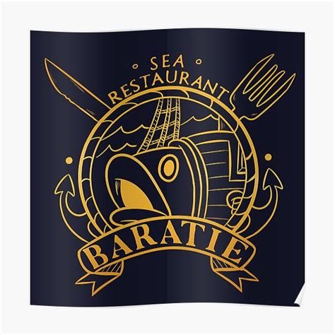 "Baratie Restaurant" Poster for Sale by xo-romiiarts | Redbubble