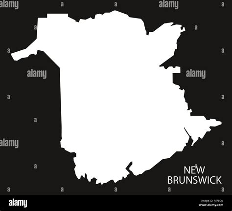 New brunswick map hi-res stock photography and images - Alamy