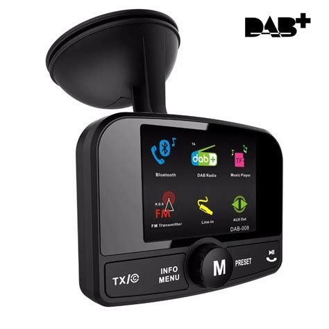 In-car Dab Radio Adapter Car Stereo Fm Dab/dab+ Digital Radio Receiver ...