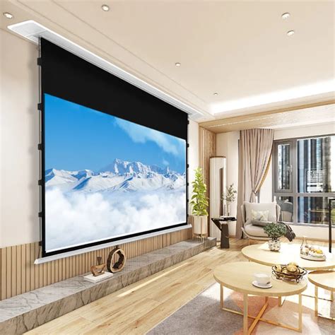 Visualapex 8k Black Diamond / Crystal Ambient Light Rejecting Alr Clr Electric Recessed In ...