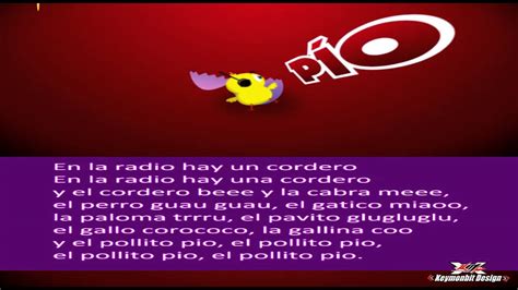 El Pollito Pio - PULCINO PIO - VIDEO OFICIAL + (lyrics -Letras)+MP3 ...