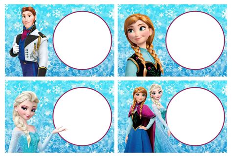 Frozen Name Tags Free Printable