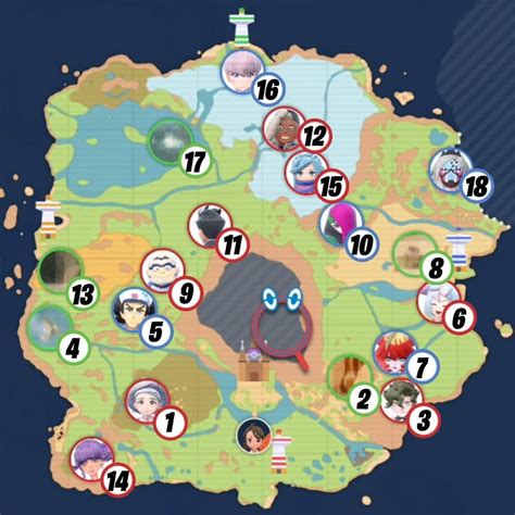 Ordre des arènes dans Pokémon Écarlate et Violet | Guide de progression - Dexerto.fr