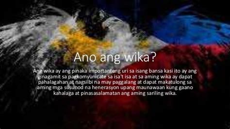 Ano ang wika?