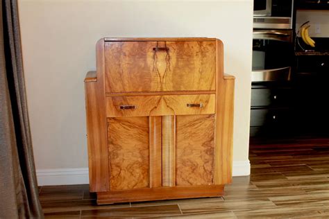 Art Deco Antique Bar/Sideboard Liquor Cabinet – Haute Juice