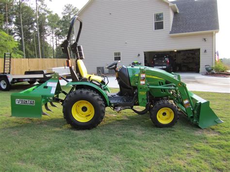 John Deere 2320 Compact Utility Tractor with attachments