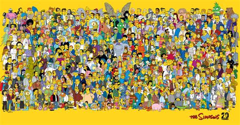 Image - Season 20 Cast Poster.PNG - Simpsons Wiki