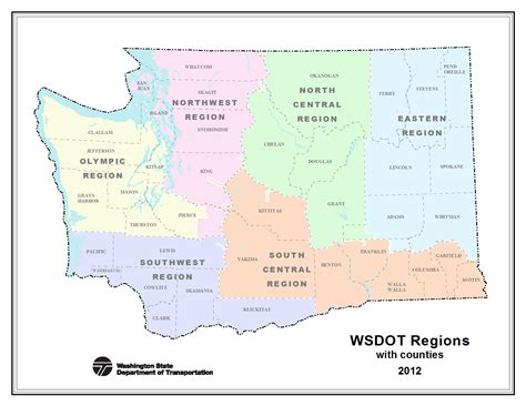 WSDOT- Digital Maps and Data