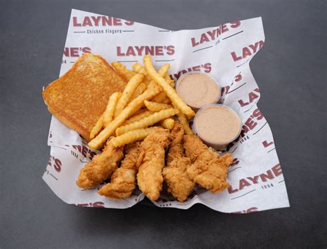 Our Menu - Layne's Chicken Fingers