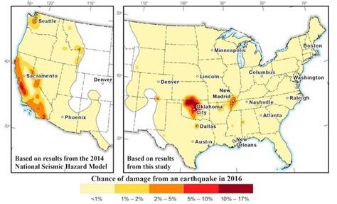 Map Of Oklahoma Earthquake Fault Lines - Lake Okeechobee Fishing Map