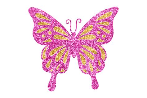 Glitter Butterfly Clipart PNG, Butterfly PNG 15675242 PNG