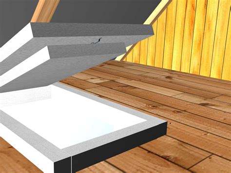 Furniture and Accessories: Insulate An Attic Door Step How To Insulate ...