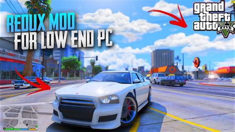 GTA V : Redux Mod For Low End PC Best Graphics Mod Of 2021 - YouTube