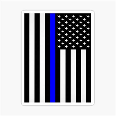 "Police Flag" Sticker by Philtrianojk | Redbubble