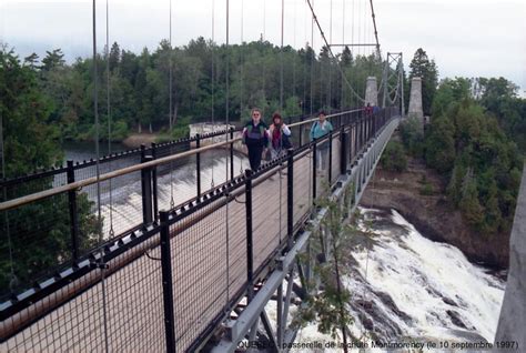 Montmorency Falls Suspension Bridge (Quebec) | Structurae