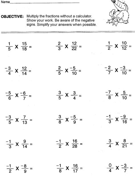 Math Worksheets For 8Th Graders Free Printable