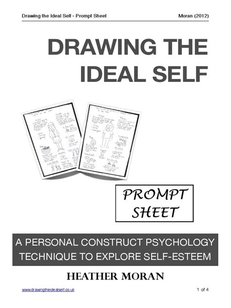 Drawing The Ideal Self Prompt Sheet | PDF | Self Esteem | Drawing