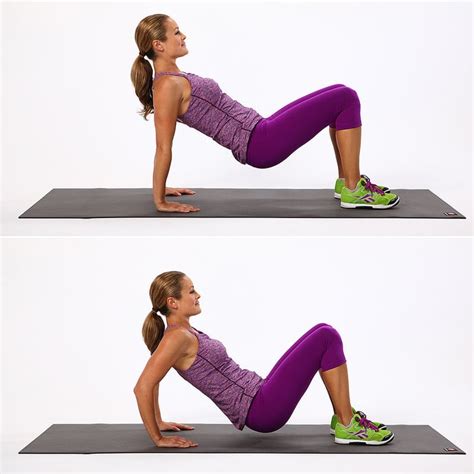 Triceps Dips | Bodyweight Arm Exercises | POPSUGAR Fitness Photo 3