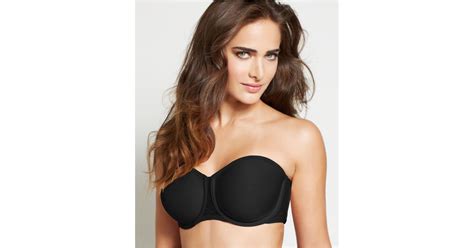 Vanity fair Beauty Back Full Figure Strapless Bra 74381 in Blue ...